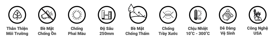 Bồn rửa chén đá Granite Việt Mỹ- E1NP