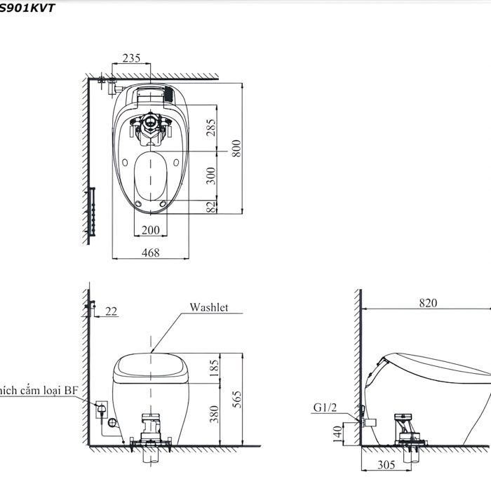Bàn cầu thông minh NEOREST NX II-TOTO