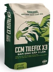 Keo Dán Gạch - CCM TILEFIX X3 - Bám dính gấp 3 lần