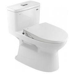 Bồn cầu 1 khối kết hợp nắp rửa cơ AC-969+CW-S15VN