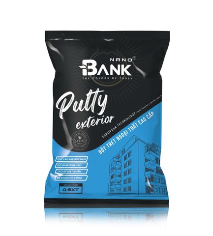 Bột Trét Ngoại Thất Cao Cấp- BANKNANO - A-EXT