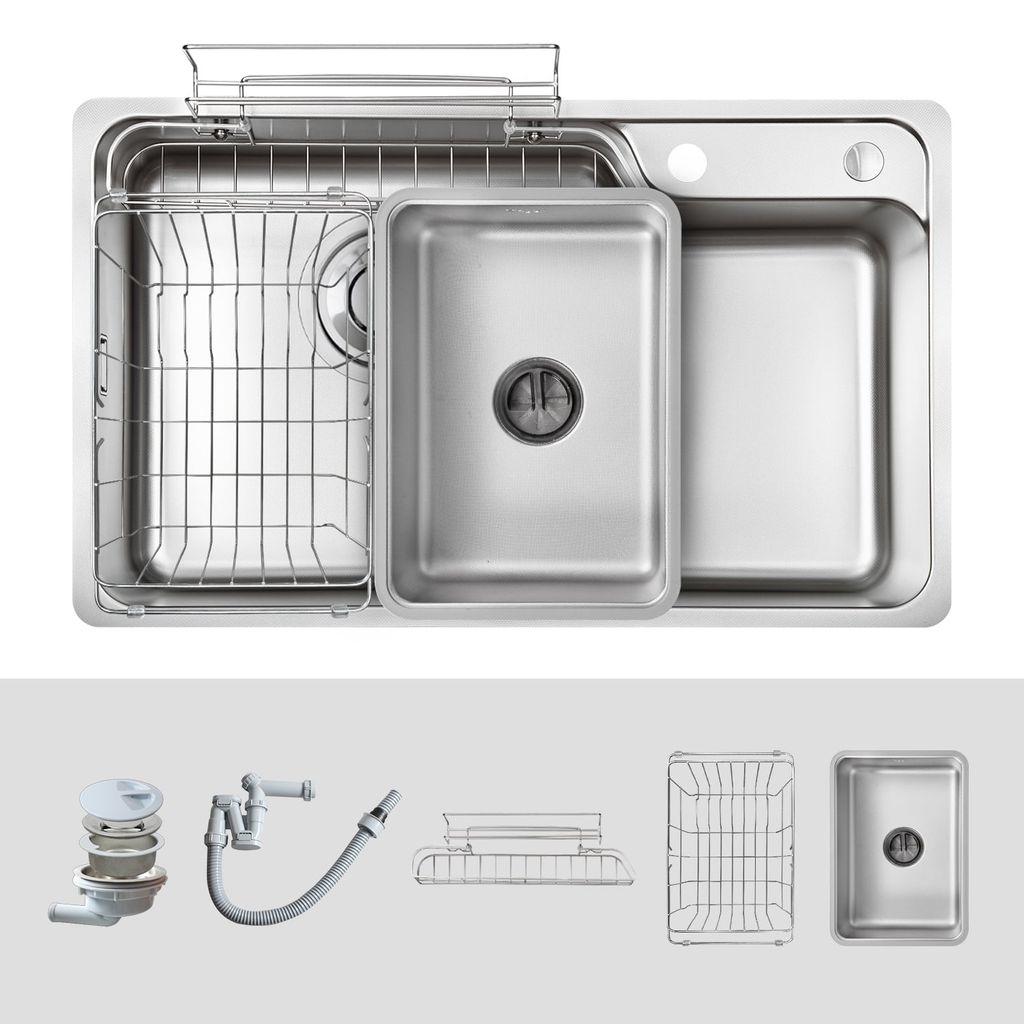 Chậu rửa bát Kluger KH8048SL Plus