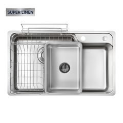 Chậu rửa bát Kluger KH8048SL Plus