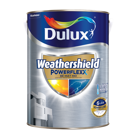 Dulux Weathershield Powerflexx – Bề Mặt Mờ