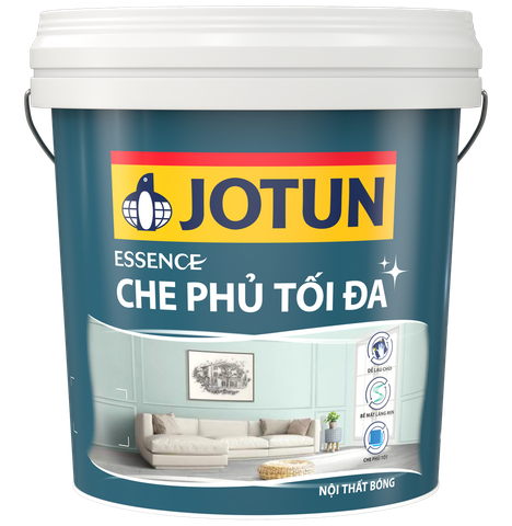 Jotun Essence Che Phủ Tối Đa Bóng