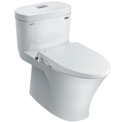 Bồn cầu 1 khối kết hợp nắp rửa cơ AC-959A+CW-S15VN