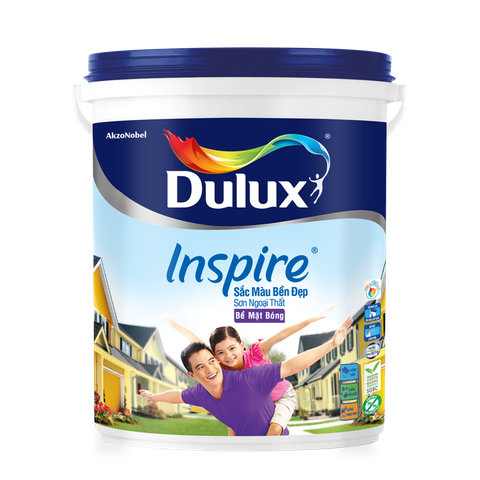 Dulux Inspire Ngoại Thất Sắc Màu Bền Đẹp – Bề Mặt Bóng