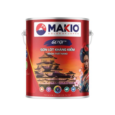 SƠN LÓT KHÁNG KIỀM NANO NGOẠI THẤT- MAKIO GENJI™