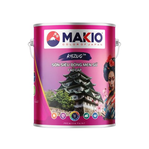 Sơn Men Sứ Siêu Bóng-MAKIO KAZUO™