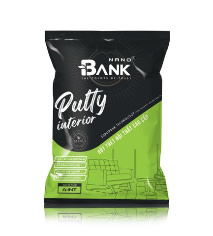 Bột Trét Nội Thất Cao Cấp - BANKNANO- A-INT