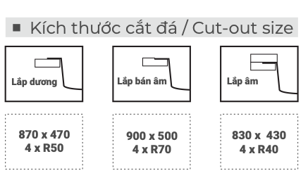 Bồn rửa chén đá Granite E1N-01