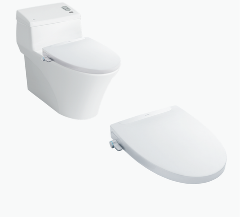 Bồn cầu 1 khối kết hợp nắp rửa cơ AC-1008R+CW-S32VN