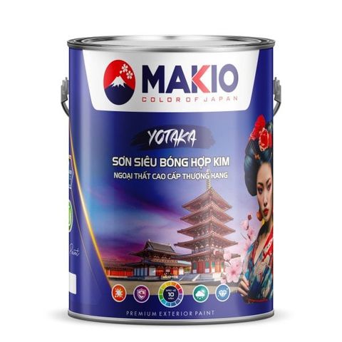 Sơn siêu bóng hợp kim – MAKIO