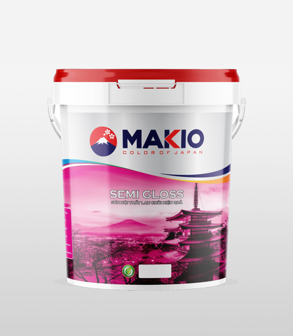Sơn Nội Thất Lau Chùi Hiệu Quả – SEMI GLOSS-MAKIO