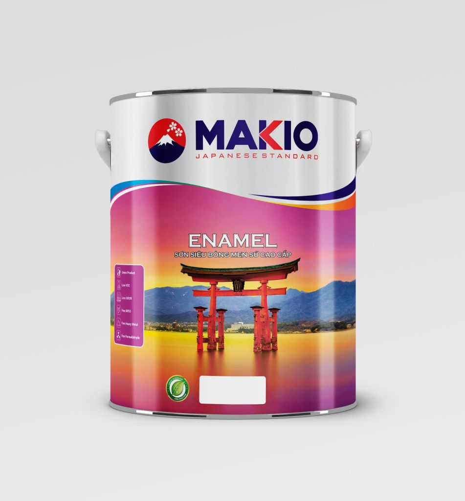 Sơn men siêu bóng Men Sứ Makio đặc biệt