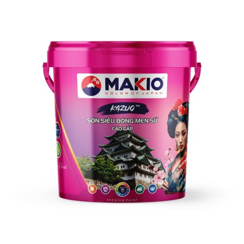 Sơn Men Sứ Siêu Bóng Nội Thất Cao Cấp-MAKIO KAZUO™