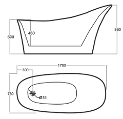 Bồn Tắm Việt Mỹ VM.037