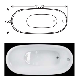 Bồn Tắm Việt Mỹ VM.1575