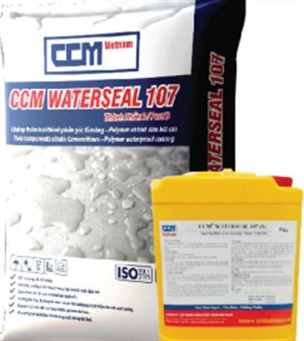 Chống Thấm - CCM WATERSEAL 107 - Chống Thấm 2 Thành Phần Gốc Xi Măng.