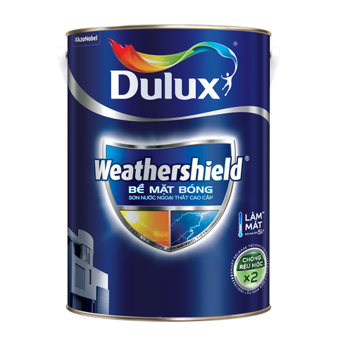 Dulux Weathershield – Bề Mặt Bóng