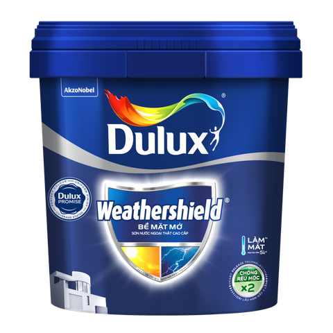 Dulux Weathershield – Bề Mặt Mờ