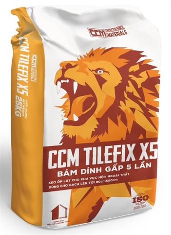 Keo Dán Gạch- CCM TILEFIX X5 - Bám dính gấp 5 lần.