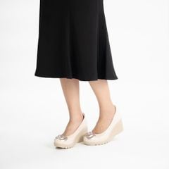 Giày da hoa trà Hana 7cm Kosu K-2606P