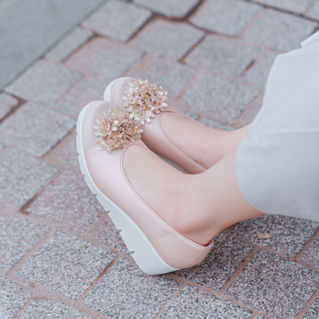 Giày da đế xuồng 5,5cm Kosu K-23618