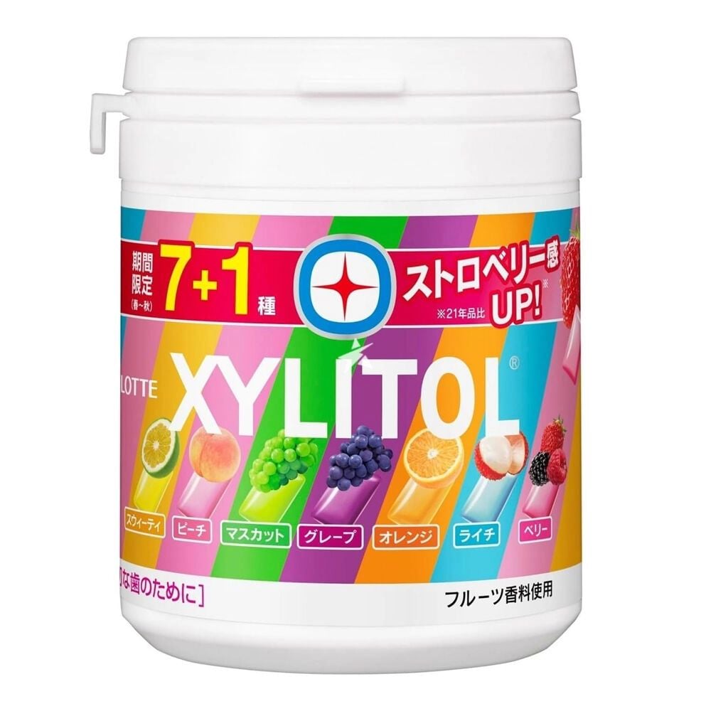 Kẹo cao su Xylitol xanh dương