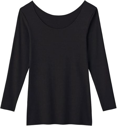 Áo thun nữ cổ thuyền Gunze SA2246