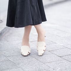 Dép cao gót 5cm Loafer Kosu 23010