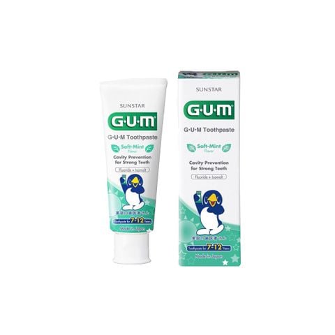 Kem đánh răng cho trẻ 7-12 tuổi Gum Sunstar 70g