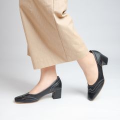 Giày da mũi vuông 5cm Kosu 2013