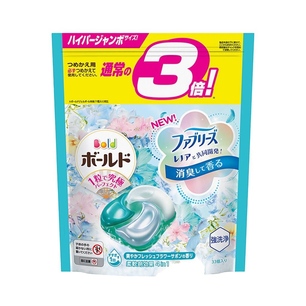 Túi viên giặt Bold 33 viên