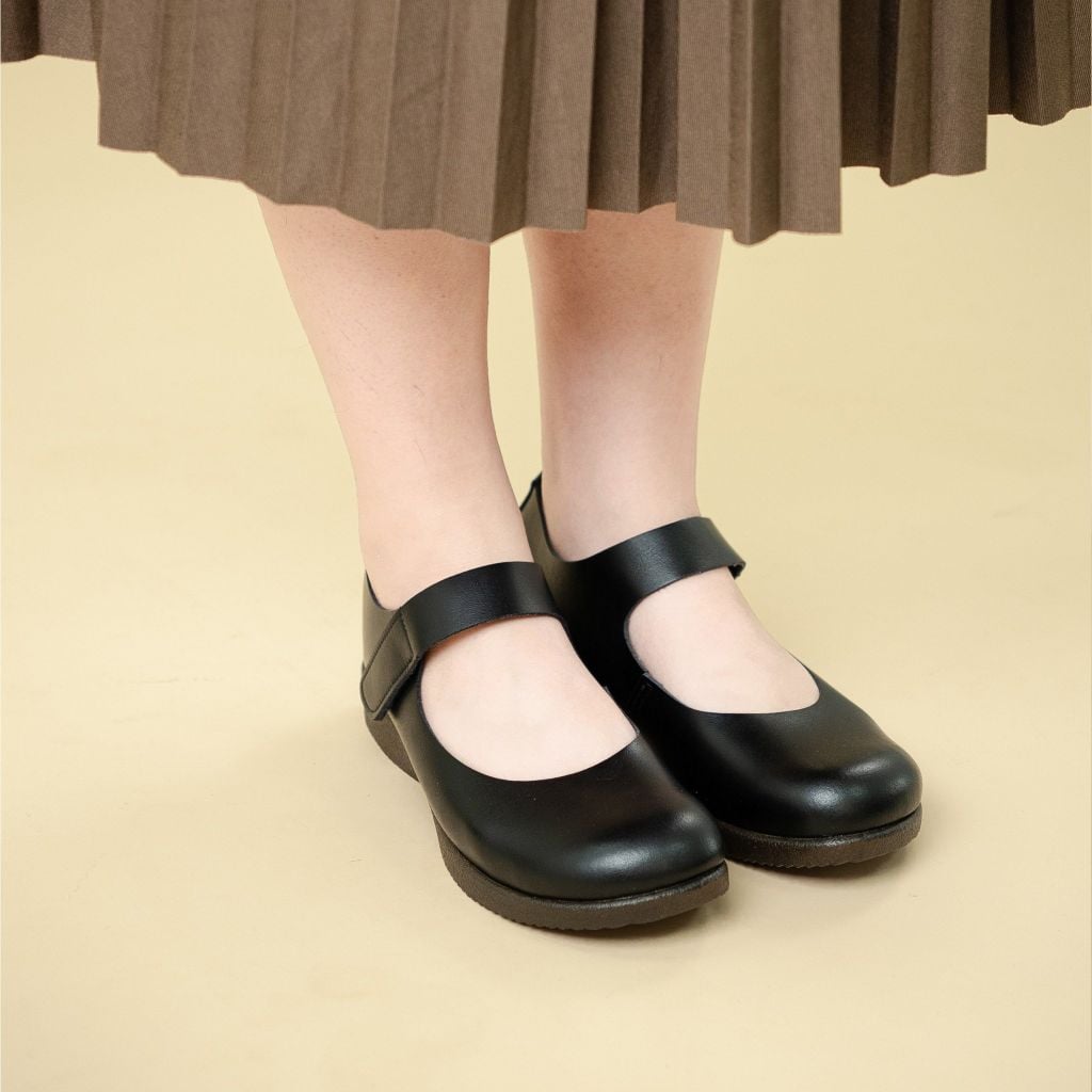 Giày da nữ 2,5cm Ankle Strap Kosu KS-23132