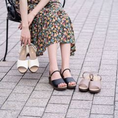 Sandal nữ đế xuồng 6cm Kosu K-23332