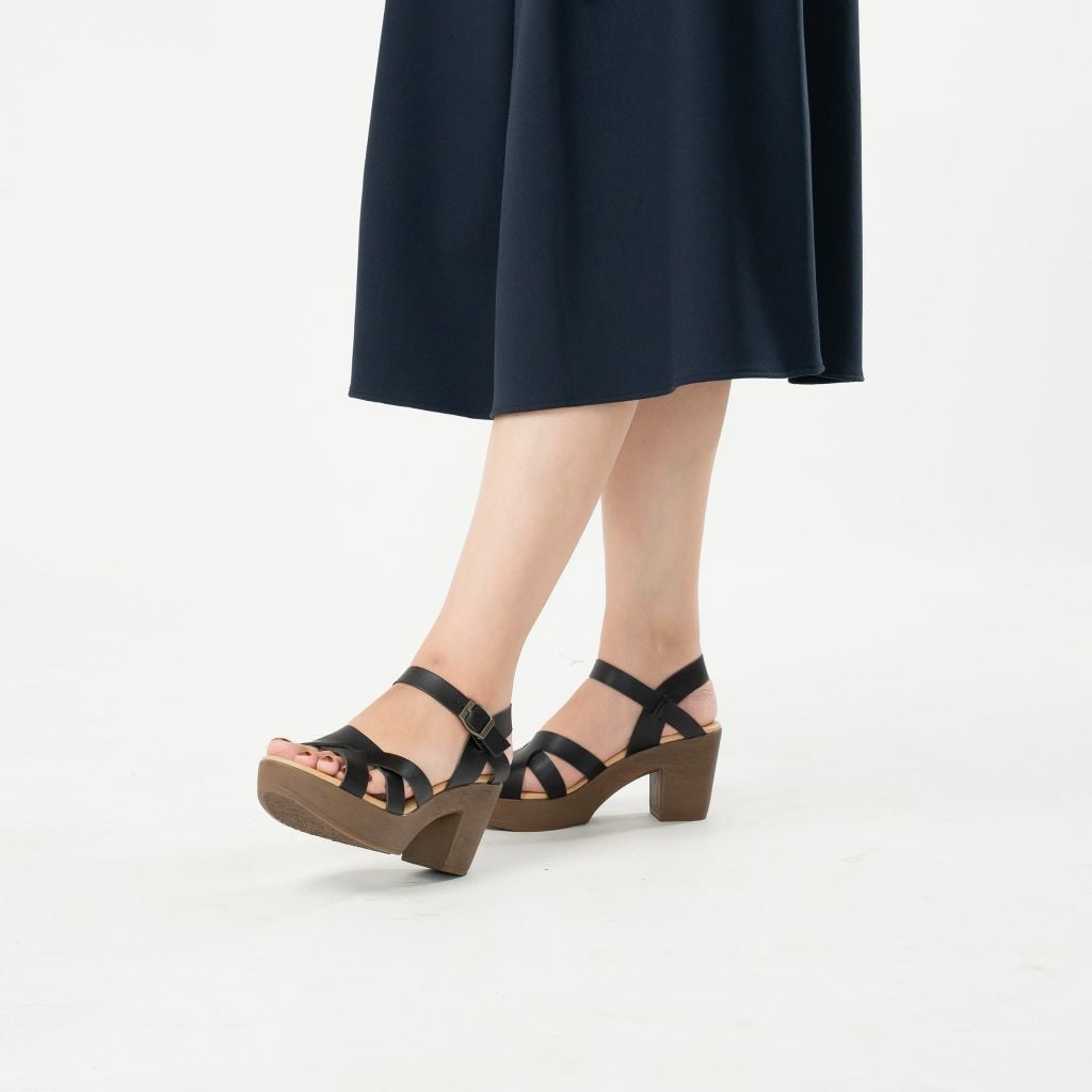 Sandal cao gót Ankle Strap 8cm Kosu K-26693