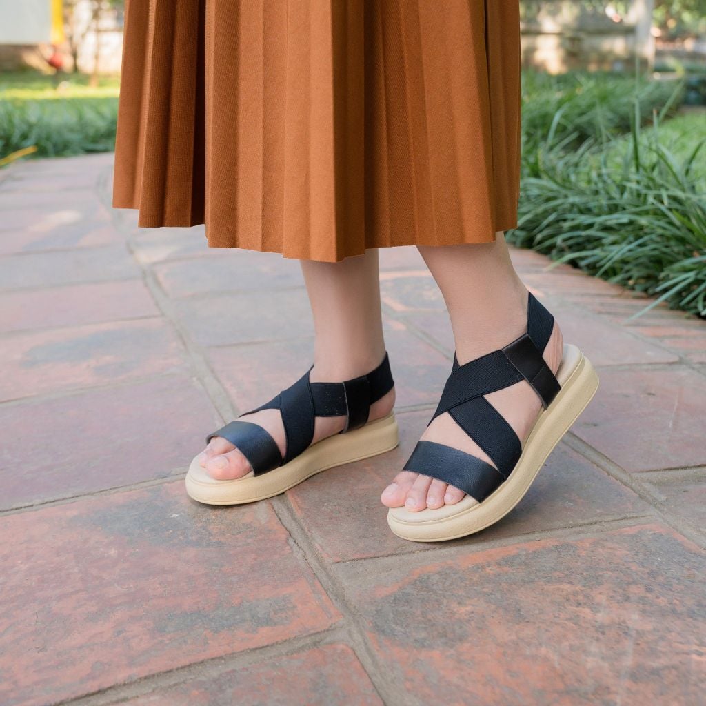 Sandal quai chéo 3,5cm Cushii Kosu K-24301