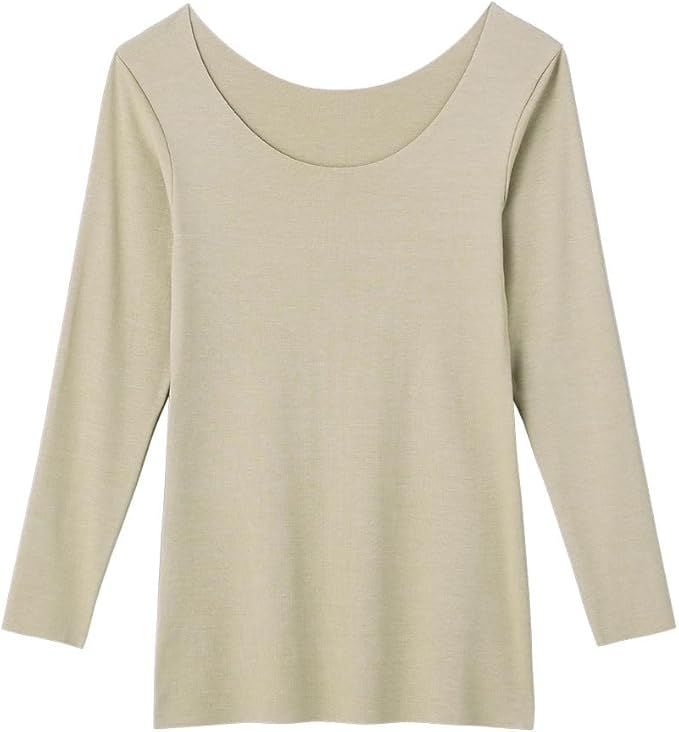 Áo thun nữ cổ thuyền Gunze SA2246