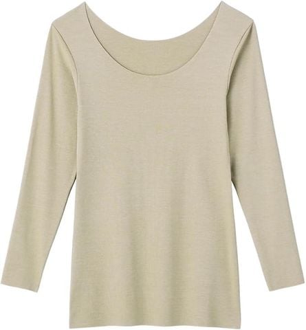 Áo thun nữ cổ thuyền Gunze SA2246