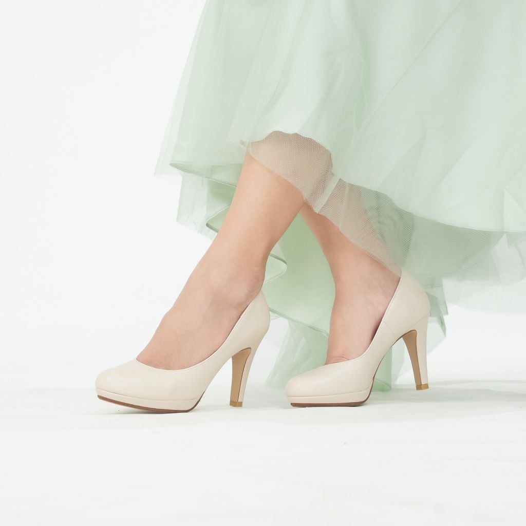 Giày cao gót mũi tròn Elia 9cm Kosu K-2660S