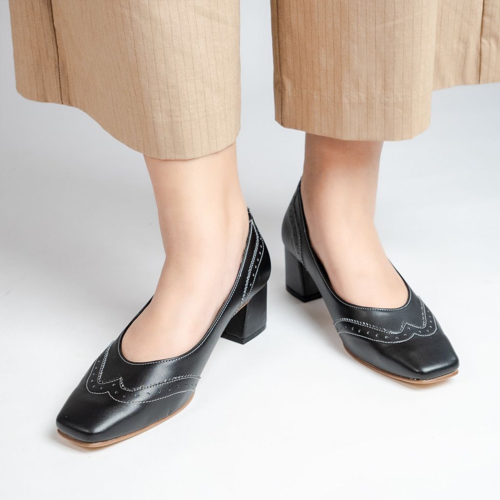 Giày da mũi vuông 5cm Kosu 2013