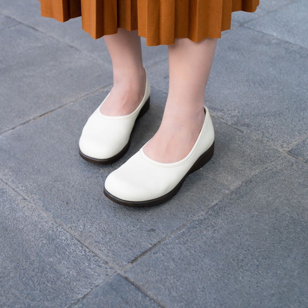 Giày da nữ 2,5cm Oblique Toe Kosu K-23130