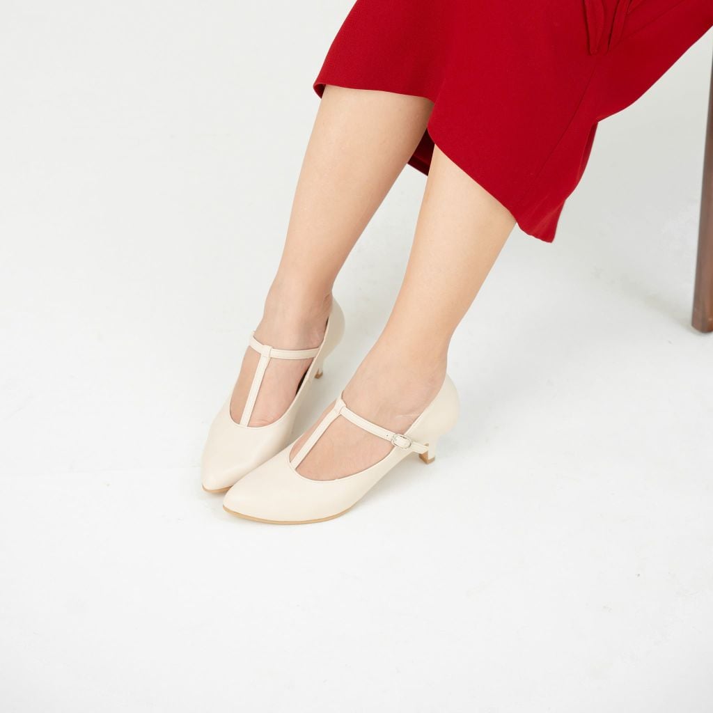 Giày cao gót T-strap 5cm Kosu K-25020