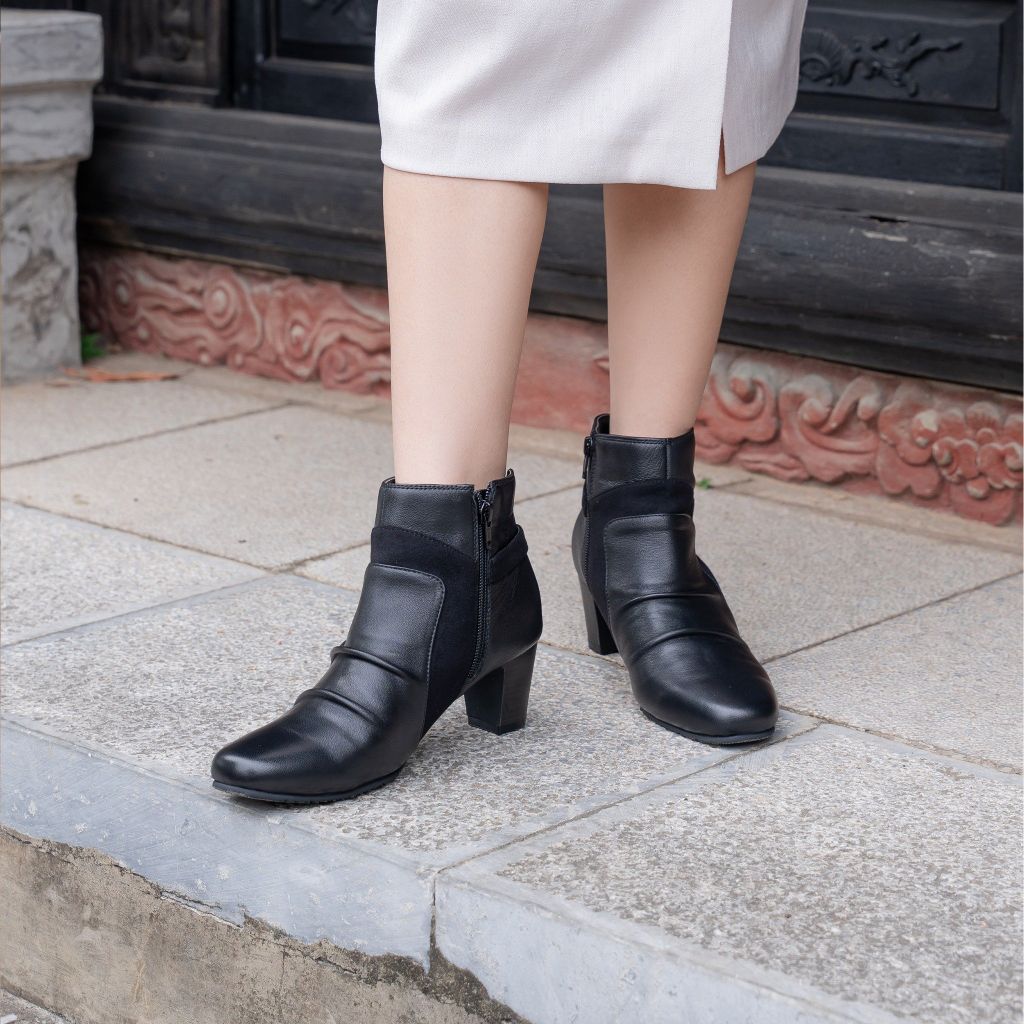 Boot da nữ cao cổ 6cm Kosu K-22102