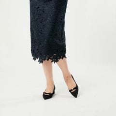 Giày c.gót đính ngọc Yuka 3,5cm Kosu K-2686S