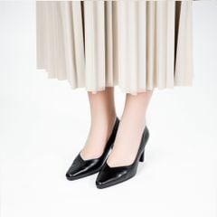 Giày da nữ cao gót 7cm Kosu K-23620