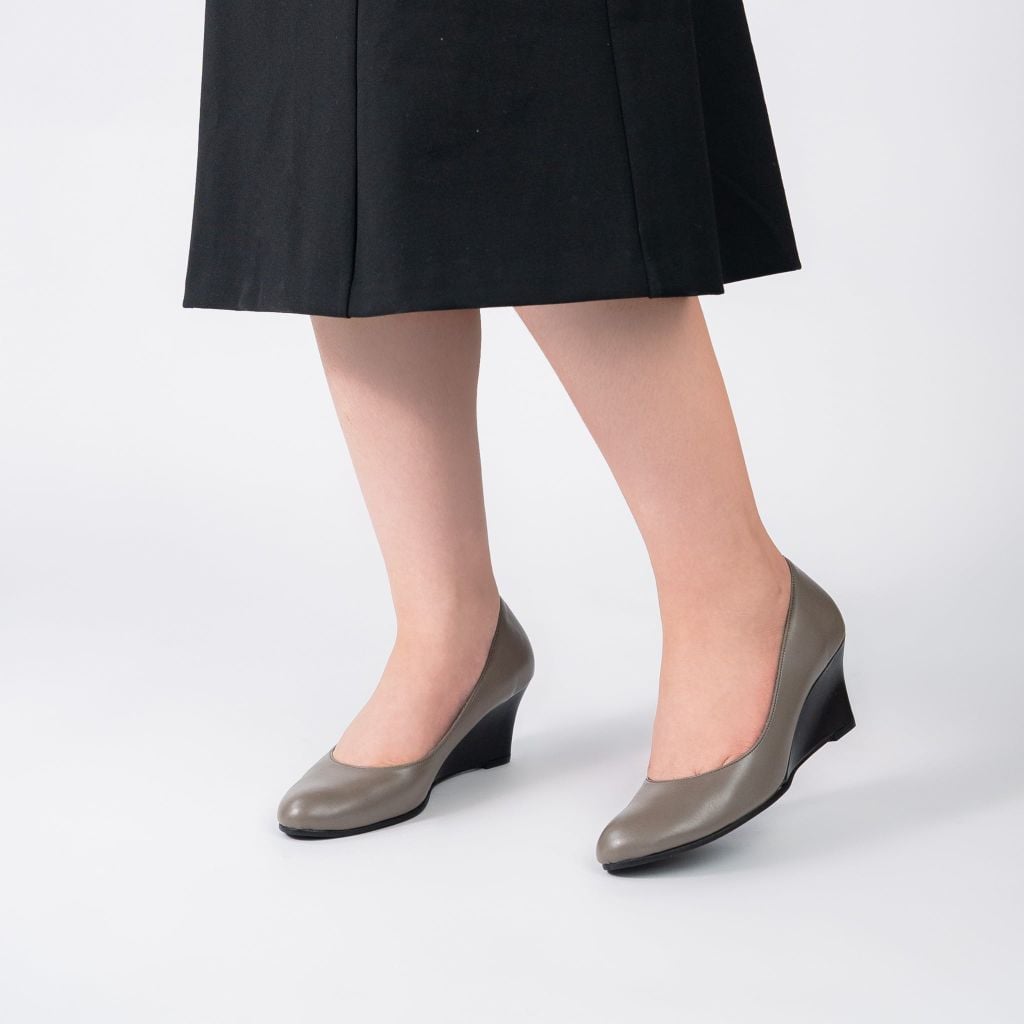 Giày da Cash Wedge Pump 7p Kosu K-24830