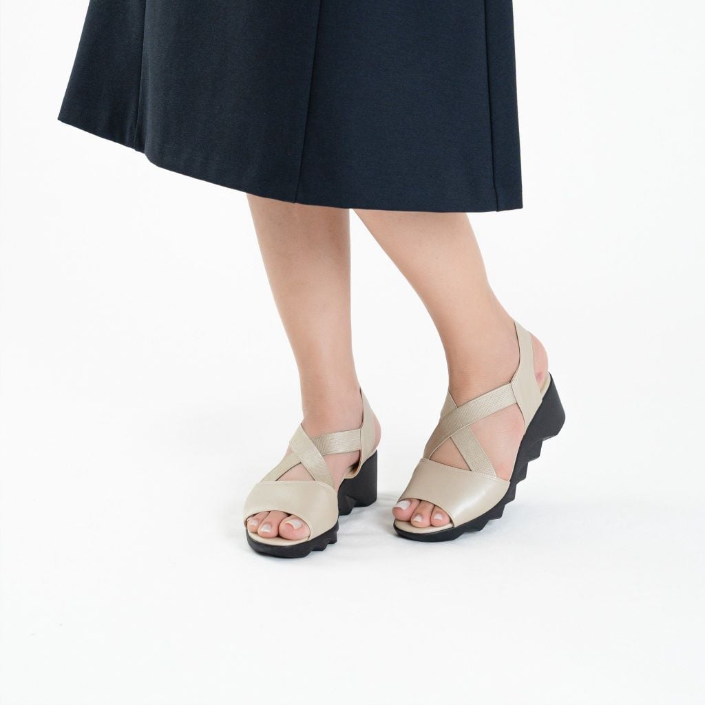 Sandal đế xuồng phối chun 5,5p Kosu K-25017