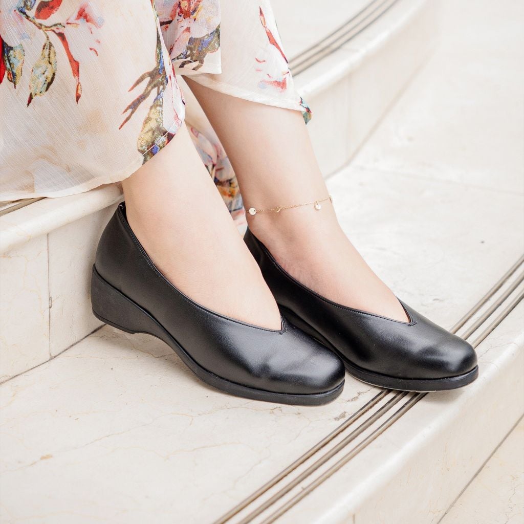 Giày da nữ 3,5cm Kosu 2032